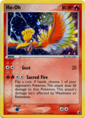 Ho-Oh 27/115 Cosmos Holo Promo - Theme Deck Exclusive